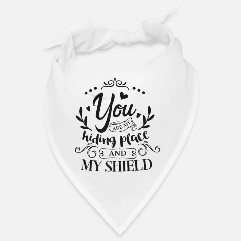 You are my shield - Christlicher Spruch Bandana