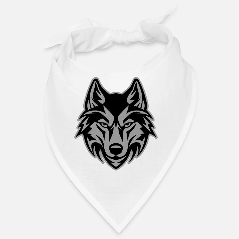 Wolf Kopf Bandana