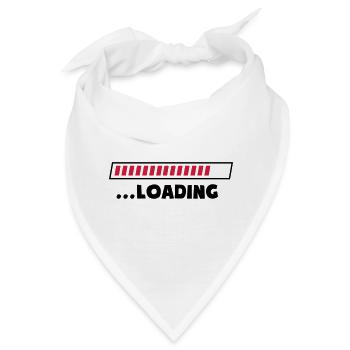 loading ladebalken - Bandana - Weiß - Vorne