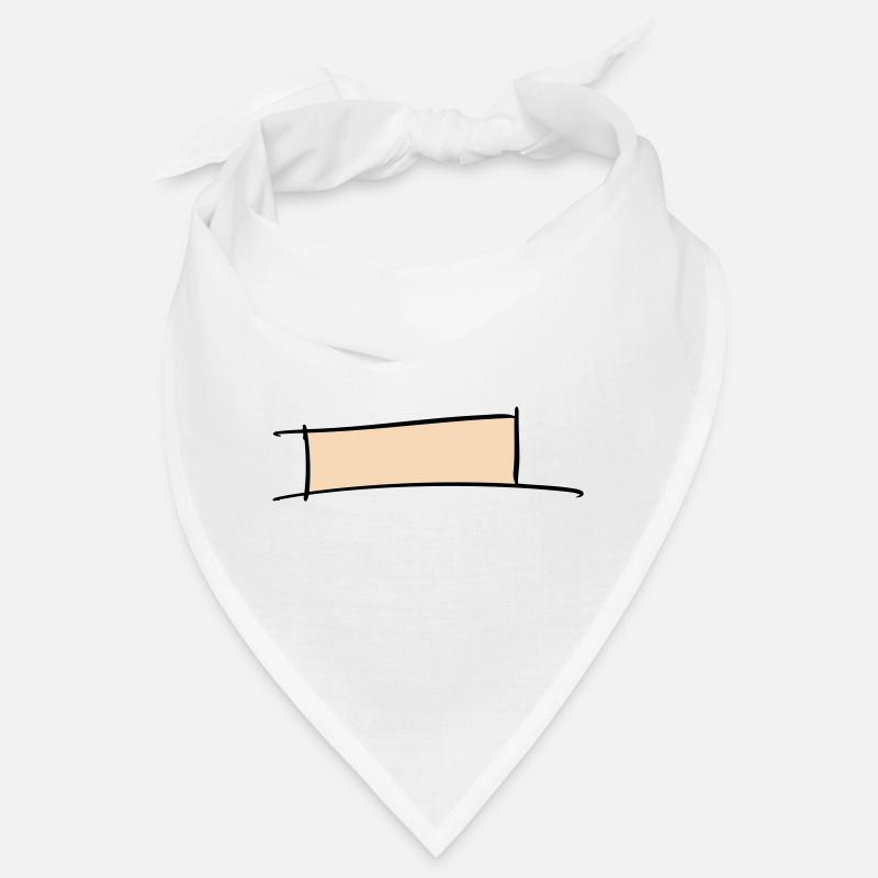 Decorative frame. Banner / Name Badge Template. Bandana