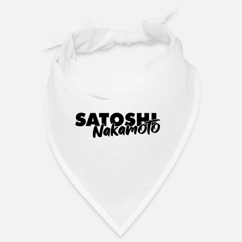 Satoshi nakamoto Beruf Geschenk Finanzen Spruch Bandana