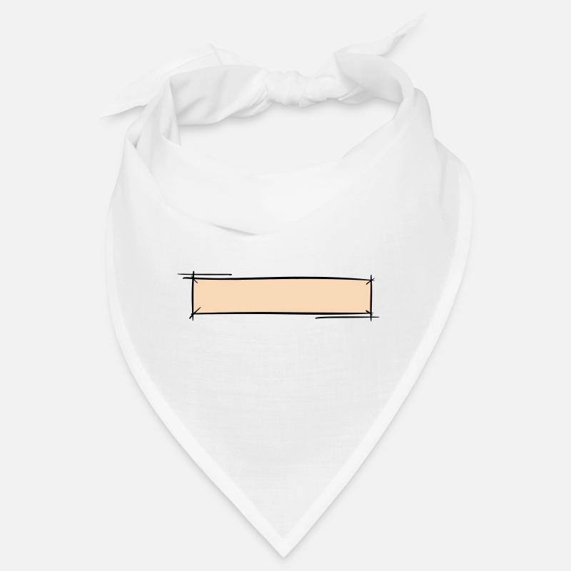 Dekorativer Rahmen. Banner / Namensschild Vorlage. Bandana