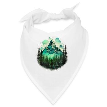 Waldabenteuer #travel - Bandana - Weiß - Vorne