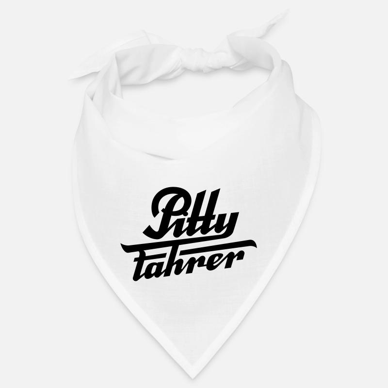 Pitty driver logo - Bandana - white