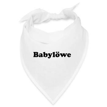 Babylöwe - Bandana - Weiß - Vorne