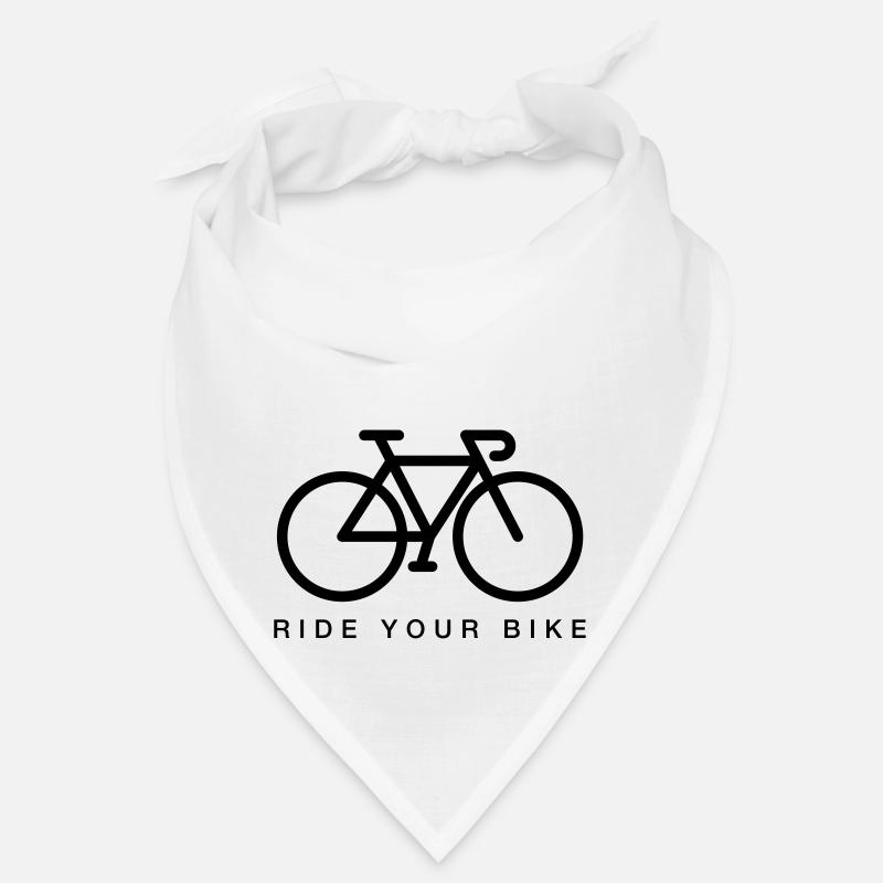 Vélo - Faites du vélo - Bandana - blanc