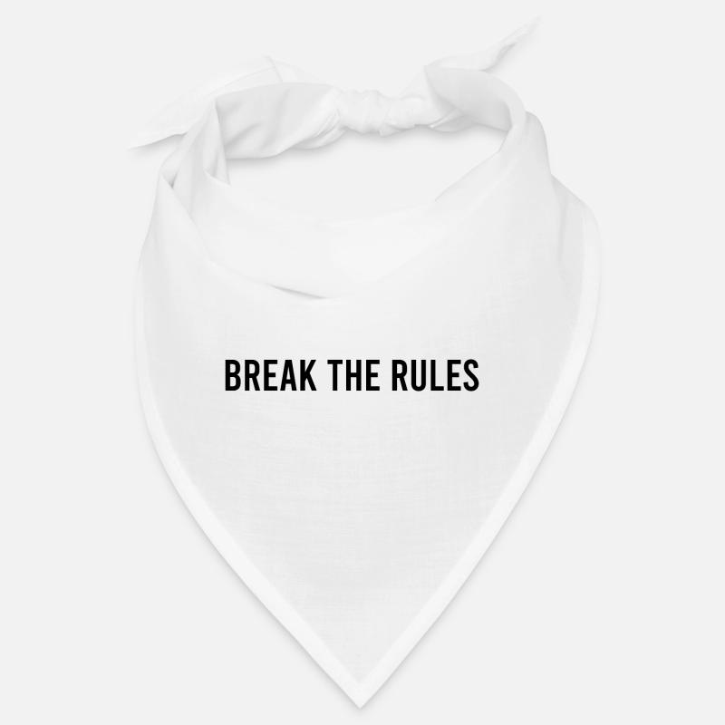 BREAK THE RULES Bandana