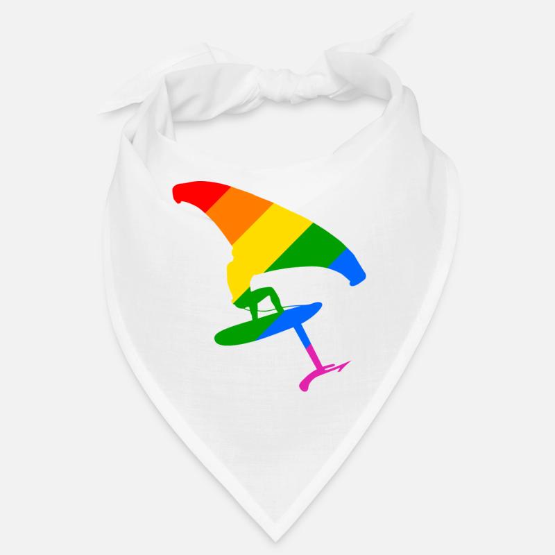 Fierté LGBTQ Wingsurfing Design Cadeau Bandana