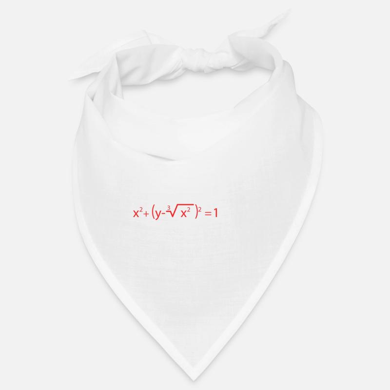 I love math Mathematik Mathematiker Mathelehrer Bandana