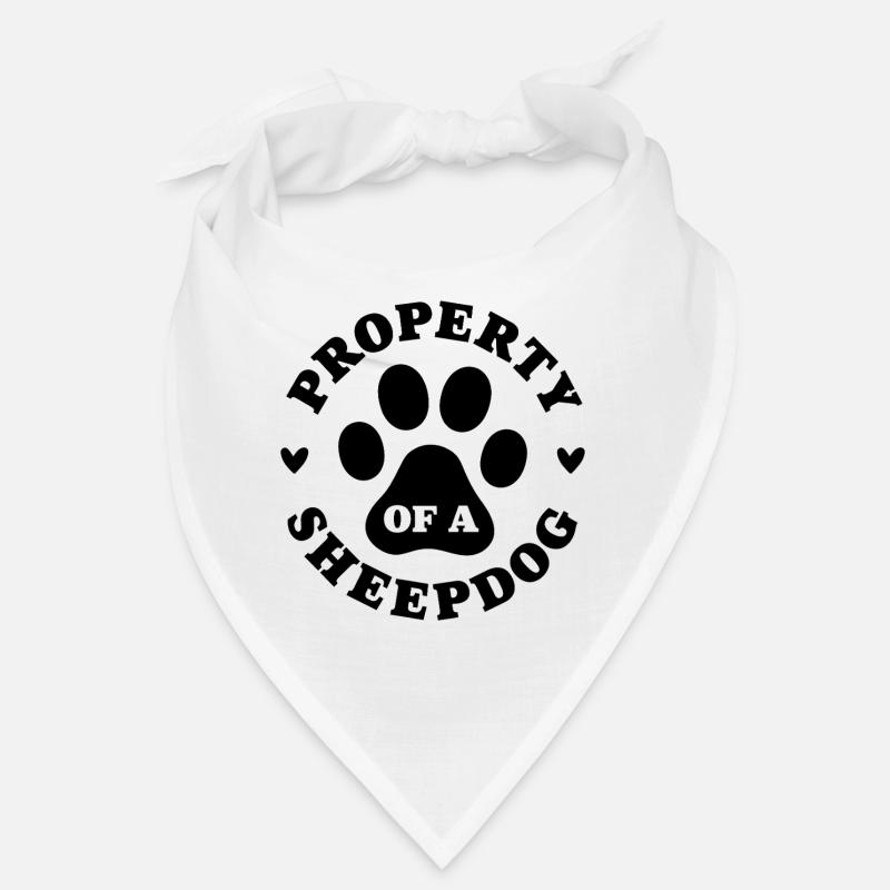 Eigentum eines Schäferhundes Bandana