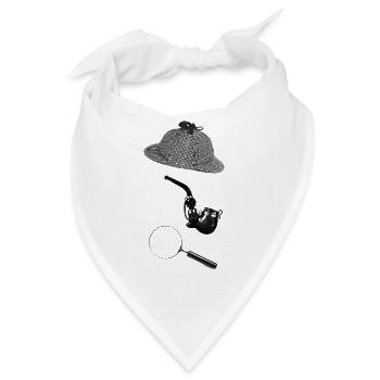Holmes 2 - Bandana - Weiß - Vorne