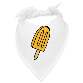 Eis - Bandana - Weiß - Vorne