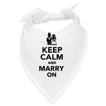 Hochzeit - Bandana - Weiß - Vorne