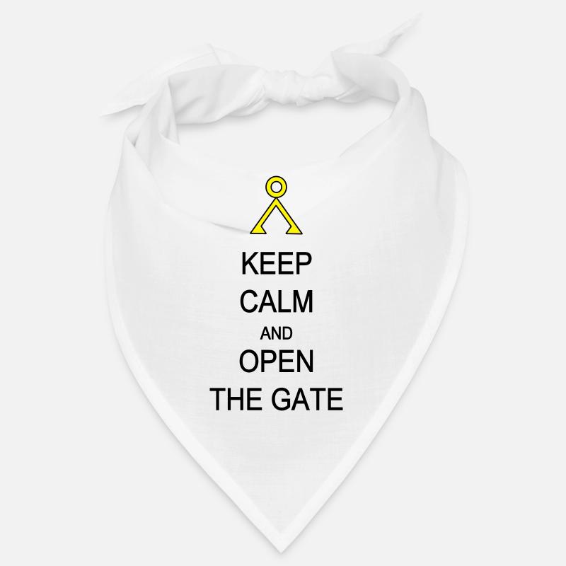 Open the Gate - Bandana - blanc