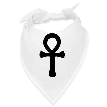 Anch Anchkreuz Ewigkeit Ewigkeit - Bandana - Weiß - Vorne