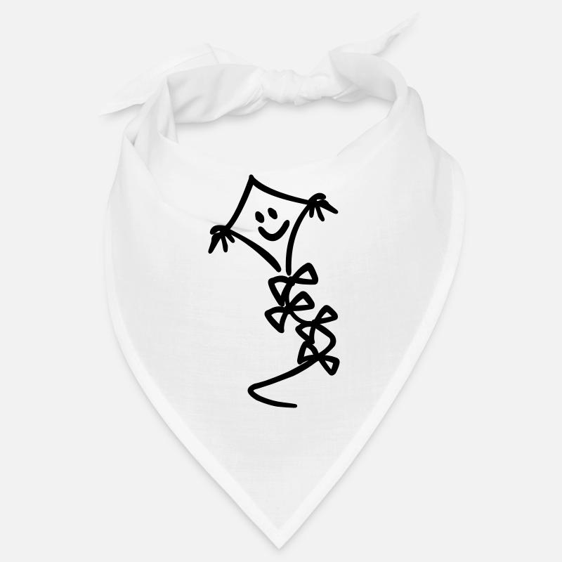 Cerf-volant avec visage Bandana