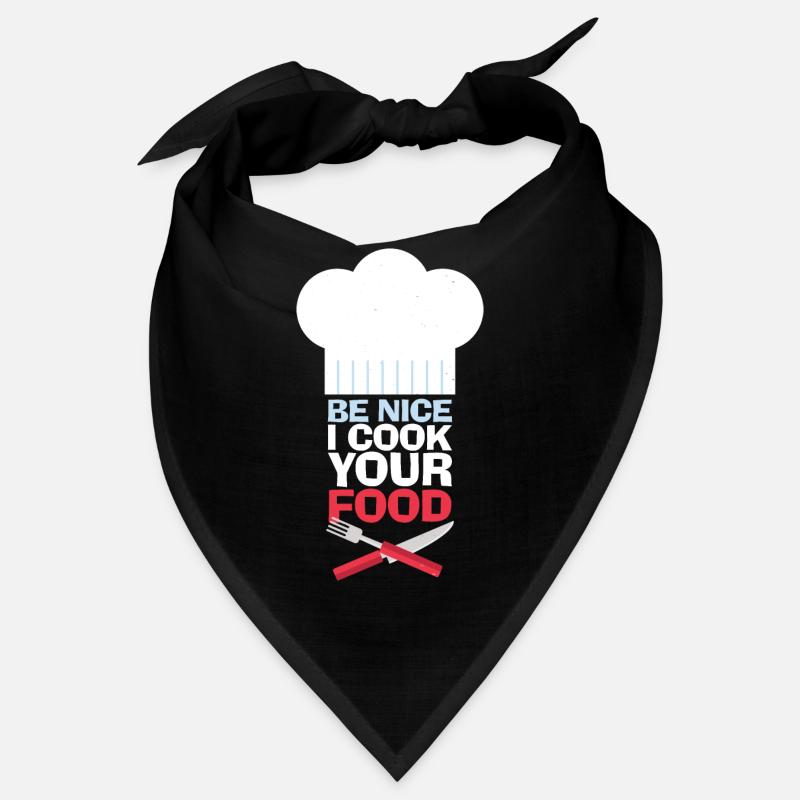 Sei nett Ich koche dein Essen Chef Kochen Bandana