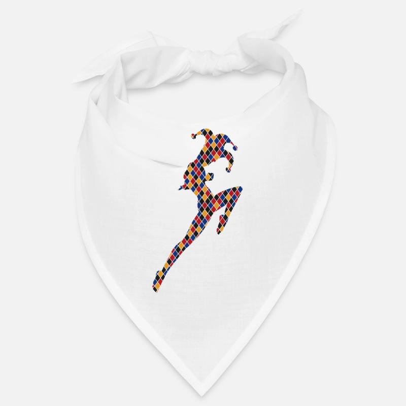 Arlequin - Bandana - blanc