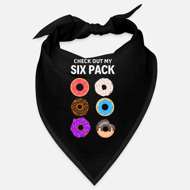 découvrez mon pack de six. Beignet de six paquets Bandana