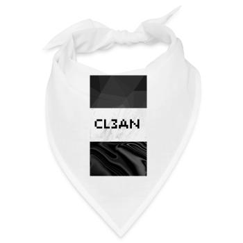 clean - Bandana - Weiß - Vorne