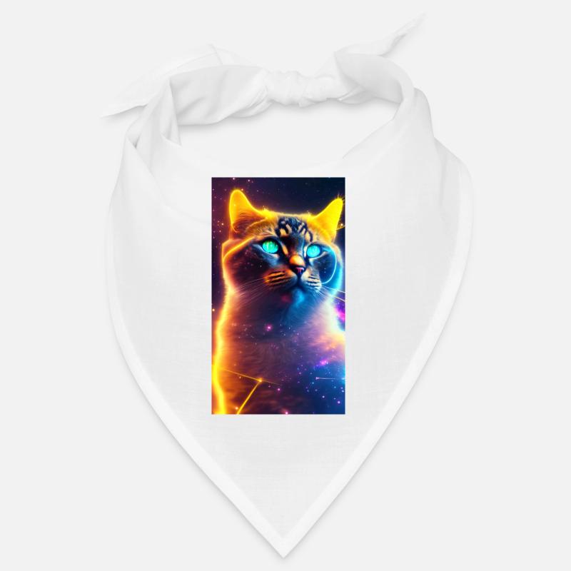 AstroCat Orange Version Bandana