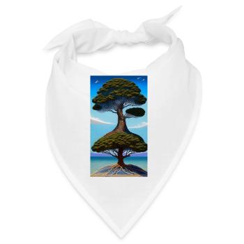 Tree Fusion - Bandana - Weiß - Vorne