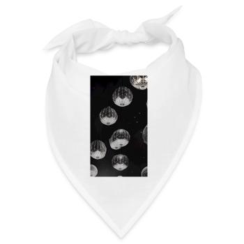 Himmelslaternen - Bandana - Weiß - Vorne