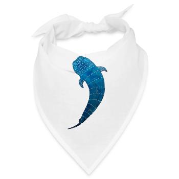 Walhai - Bandana - Weiß - Vorne