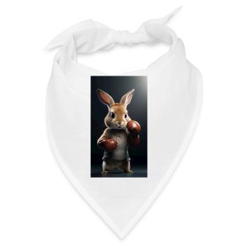 Boxen - Bandana - Weiß - Vorne