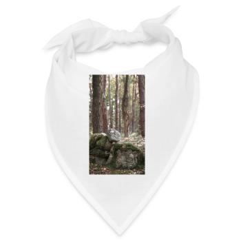 Wald - Bandana - Weiß - Vorne