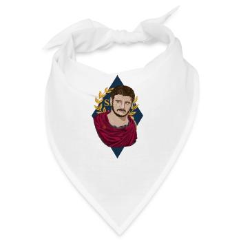Kaiser Caracalla - Bandana - Weiß - Vorne