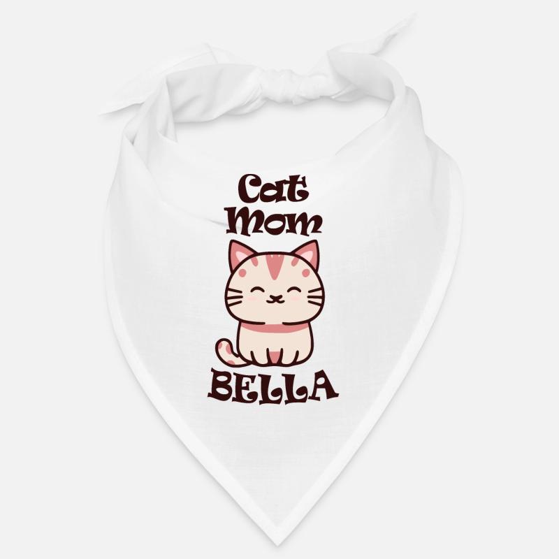 Bella Surname First name with cat Bandana