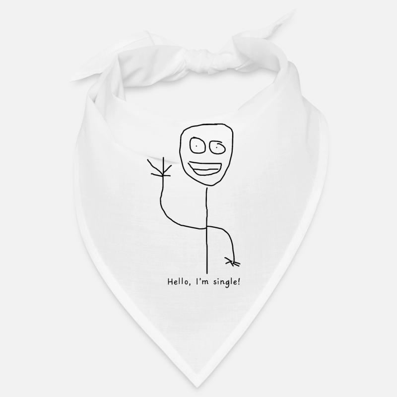 Hello I'm Single Flirting Bandana