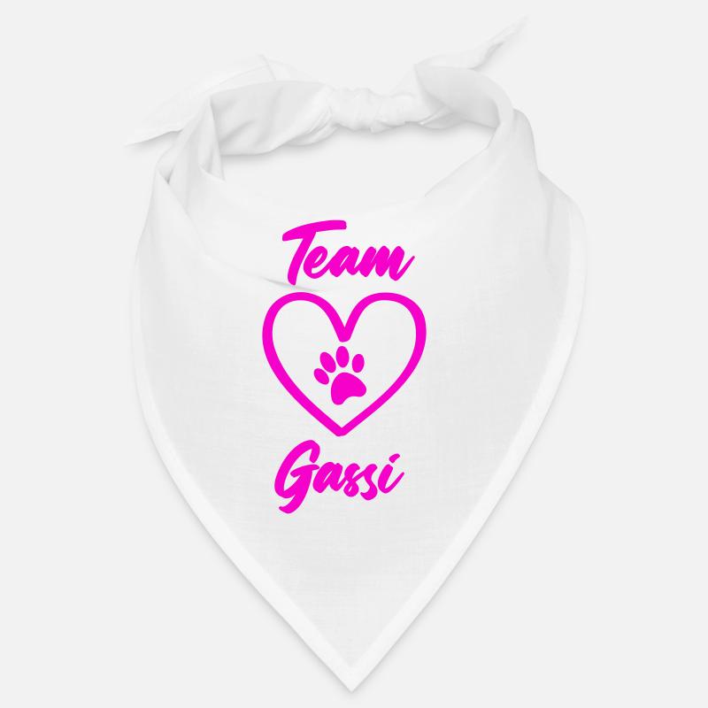 team gassi pfote liebe Bandana