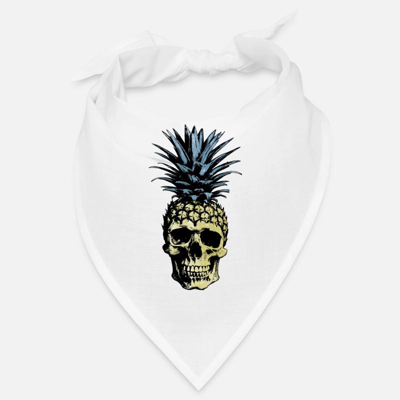 FOND CLAIR DE CRÂNE D’ANANAS Bandana