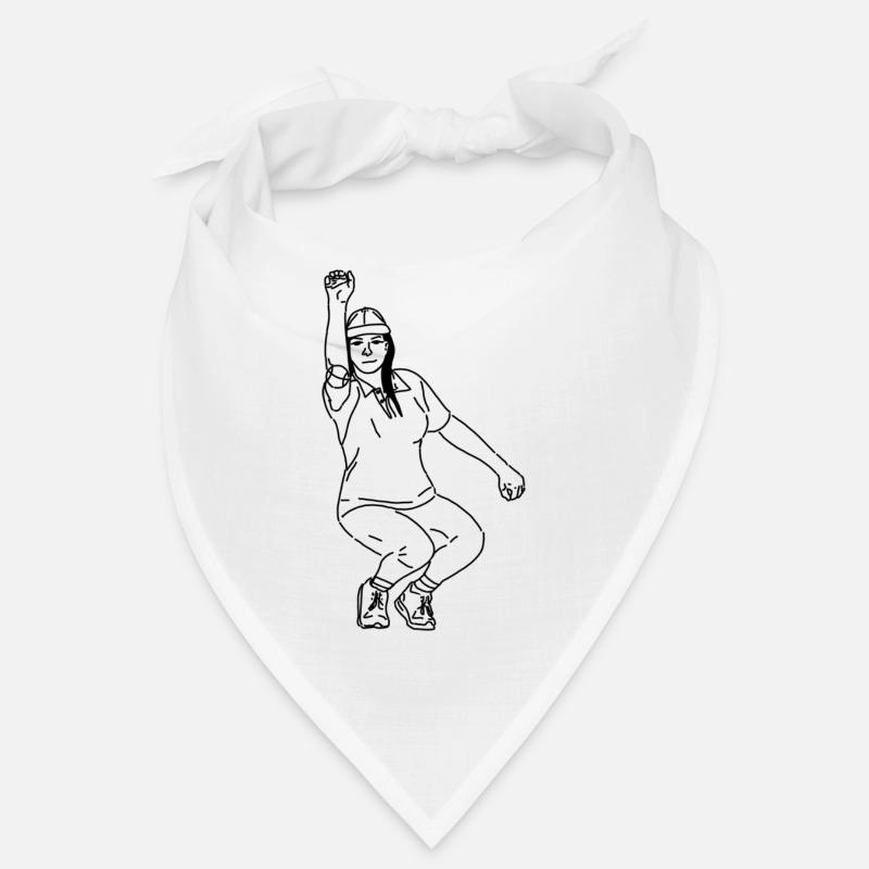 Right-handed petanque player Bandana
