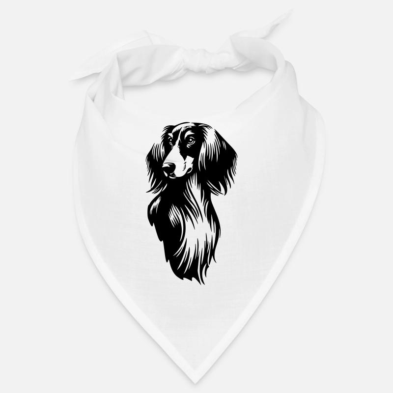 Tête de Saluki Bandana