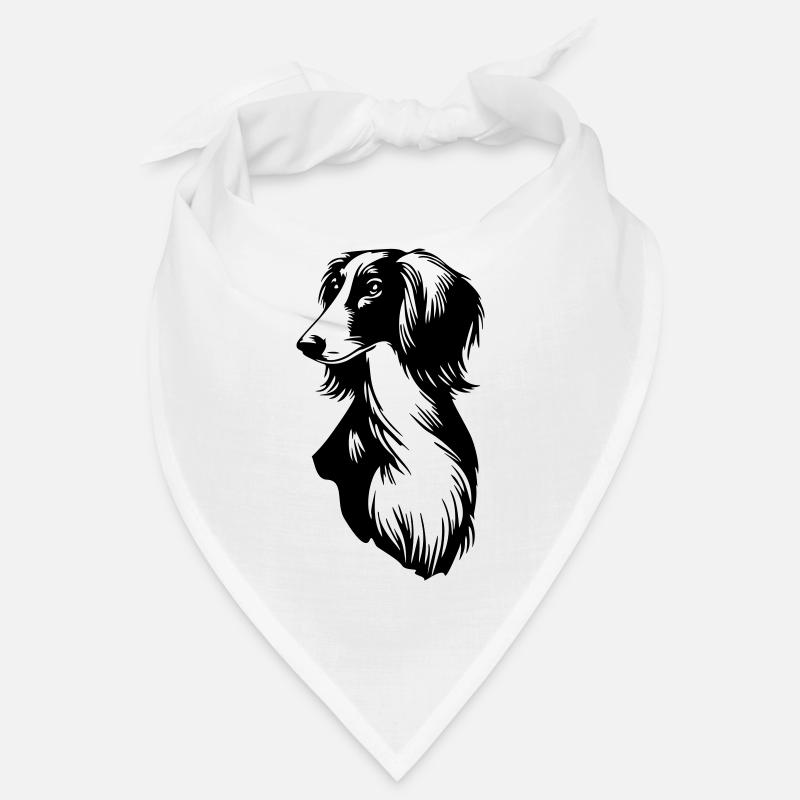 Tête de Saluki Bandana