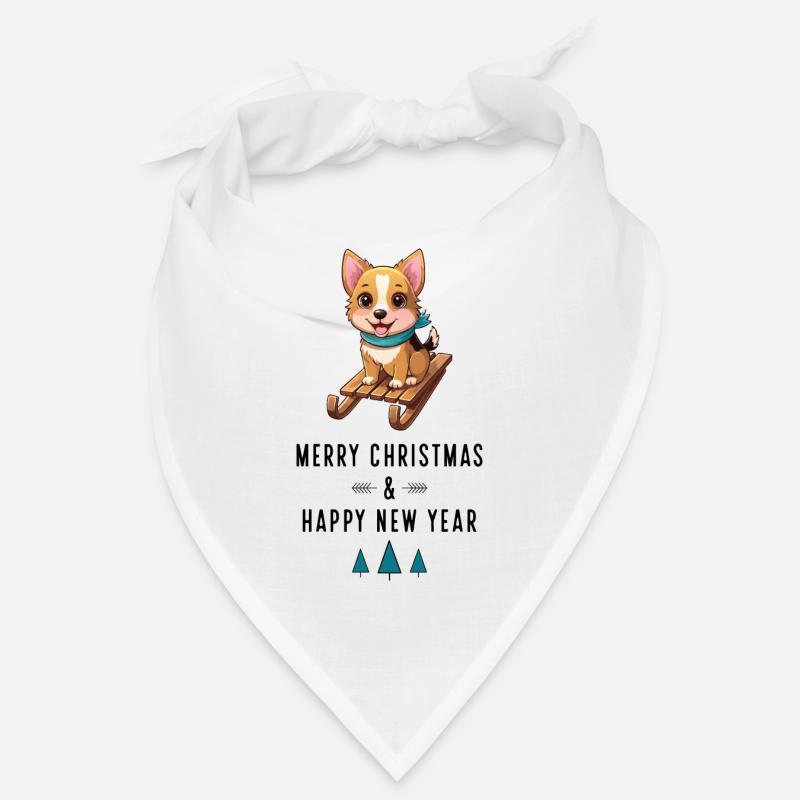 Chien à Noël Bandana