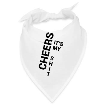 My Shit - Bandana - Weiß - Vorne