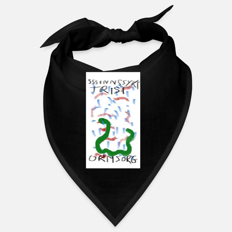 Snake in Rain Bandana