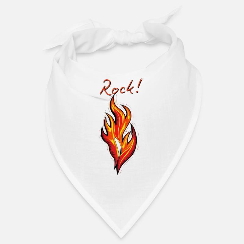 Rock Fire & Flame Bandana