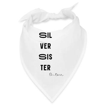 Sil ver on tour - Bandana - Weiß - Vorne