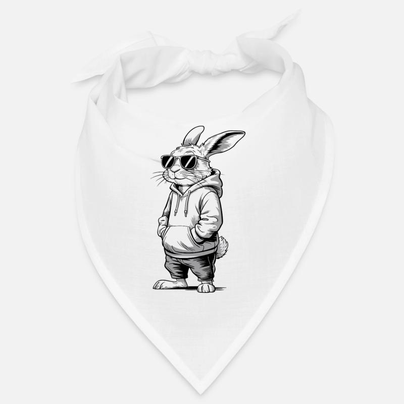 Cool Easter Bunny Bunny Happy Easter Gift Bandana