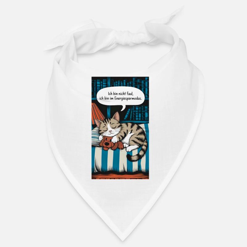 Cat in energy-saving mode Bandana