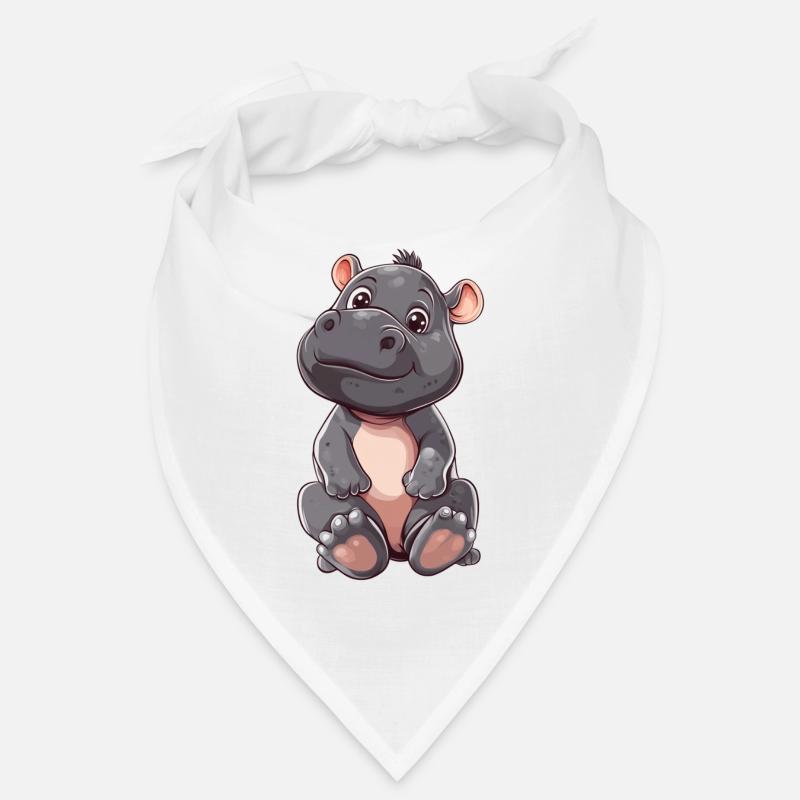 Hippopotame Bandana