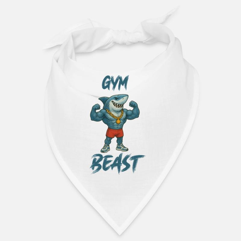shark-comic-bodybuilder-gym Bandana