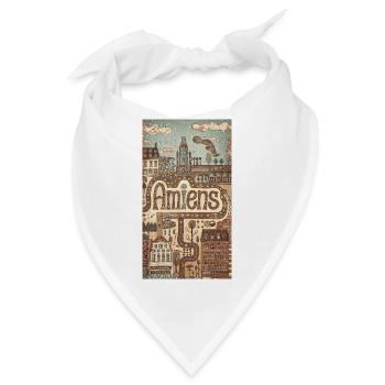 Die Laune des Stadtbildes von Amiens - Bandana - Weiß - Vorne