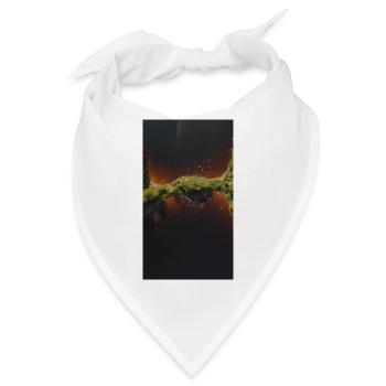 Luftbild Flusskorridor Inselgrün - Bandana - Weiß - Vorne