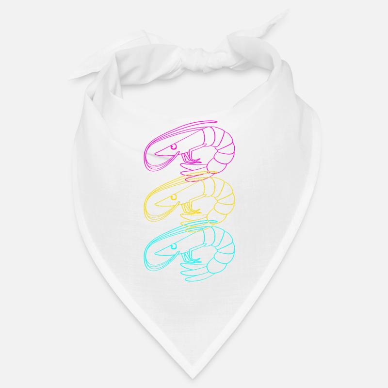 Shrimp Languste Meeresfrüchte Krabbe Bandana